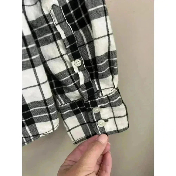 J. Crew Factory Plaid Shirt Glen Multi Size Small - Picture 10 of 11